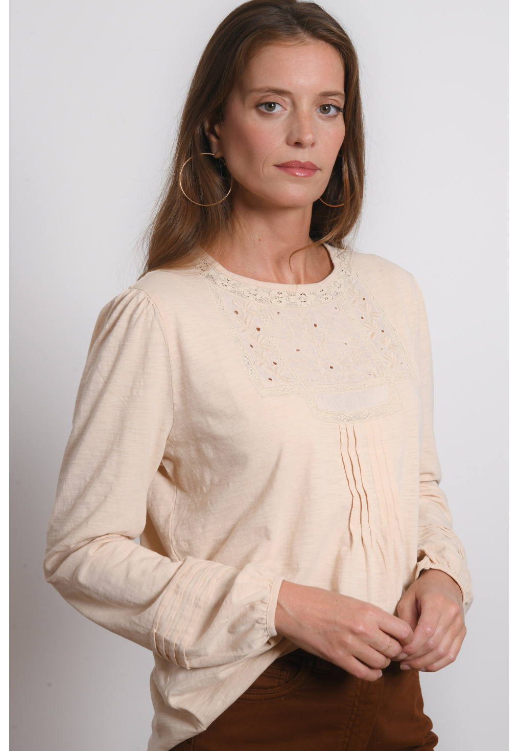T-SHIRT - RAVA - BEIGE - Antonelle