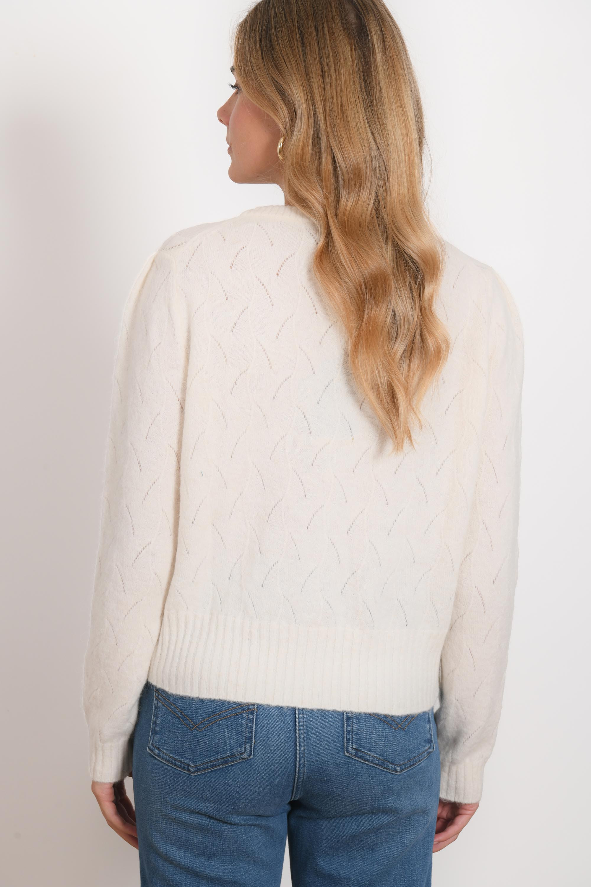 Pepe Jeans CLAIRE - Gilet - mousse white/écru