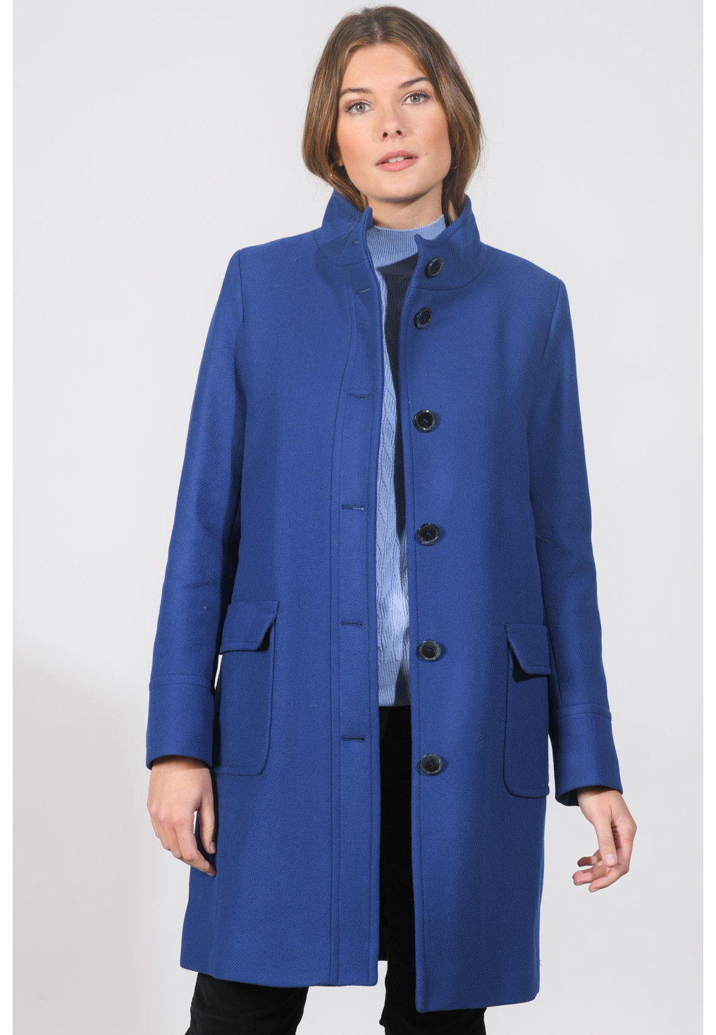 Manteau bleu deals