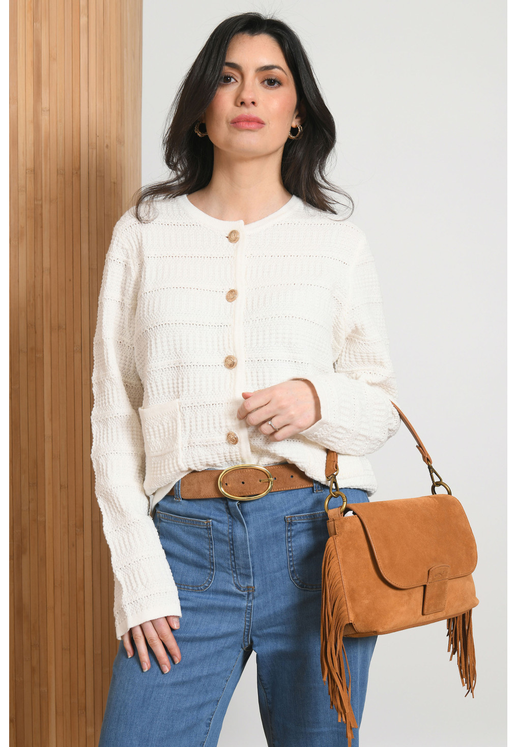 CARDIGAN - PIERO - ECRU - Antonelle