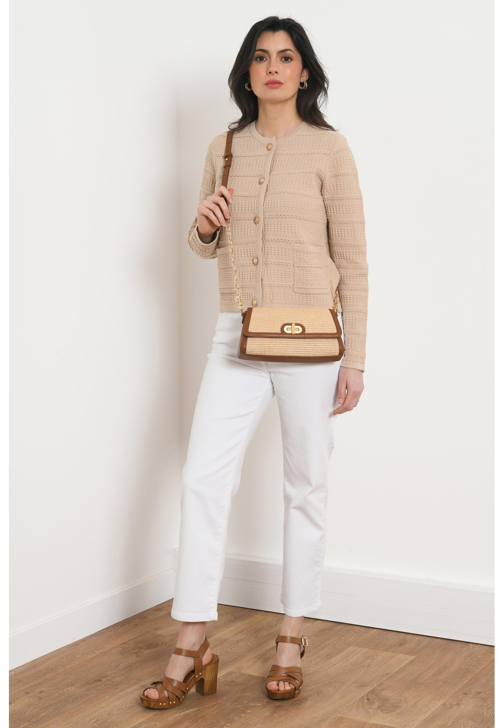 CARDIGAN - PIERO - SABLE - Antonelle