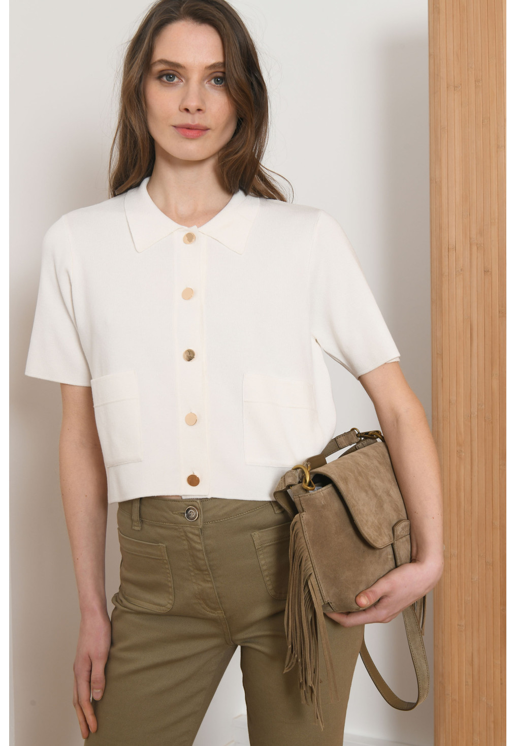 GILET - PTICOUR - ECRU - Antonelle