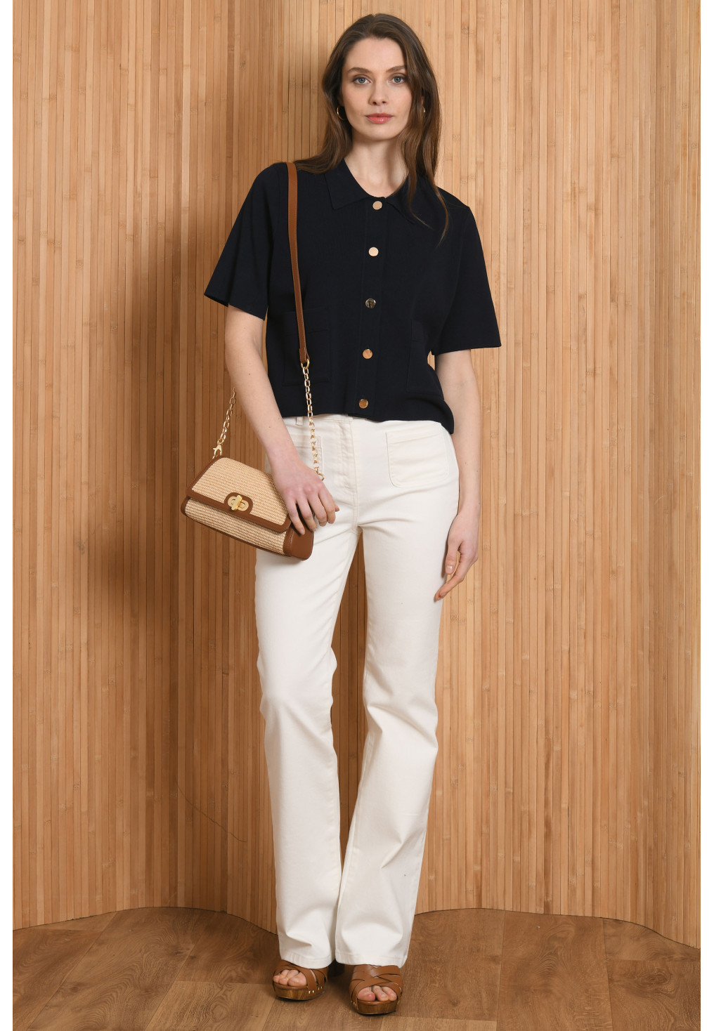 GILET - PTICOUR - MARINE - Antonelle