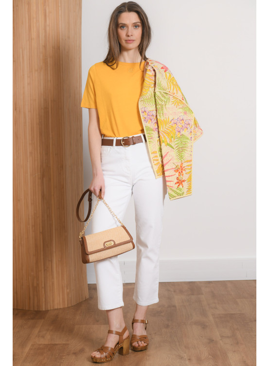 T-SHIRT - PIVONOU - OCRE - Antonelle