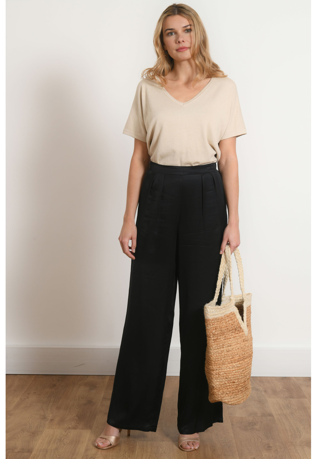 PANTALON - PILOU - NOIR - Antonelle