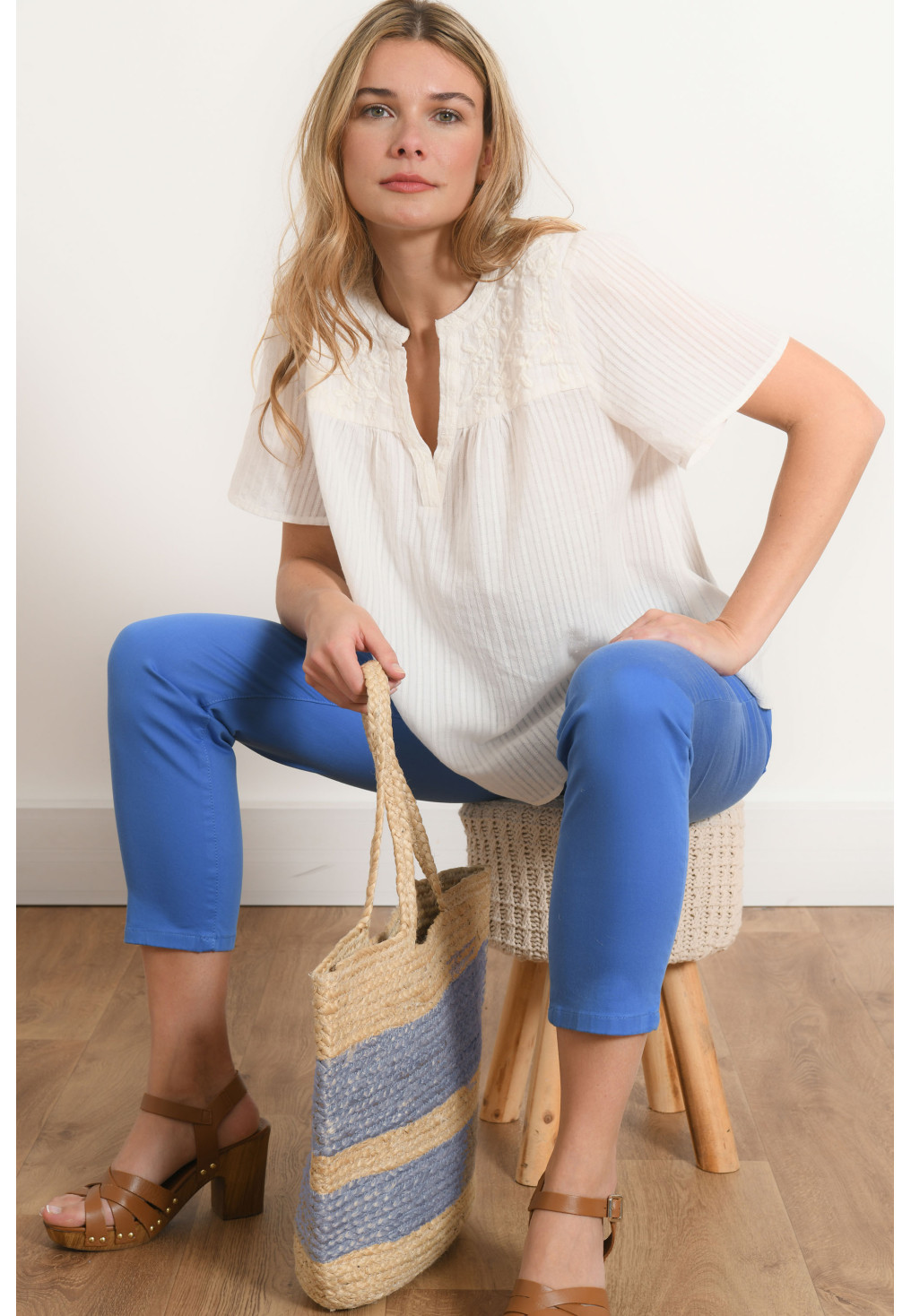 TOP - POBBY - ECRU - Antonelle