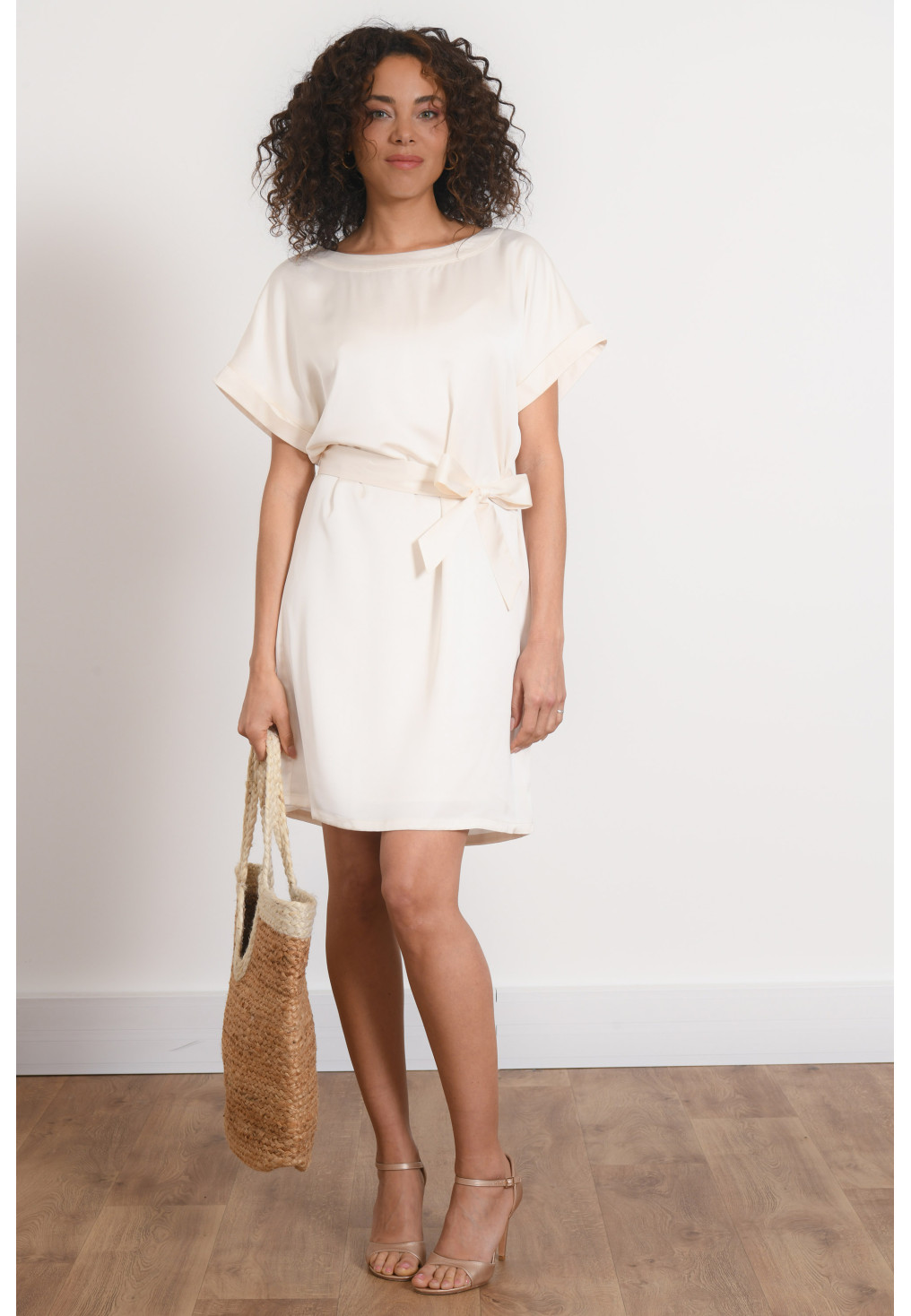 ROBE - PIERRINE - ECRU - Antonelle