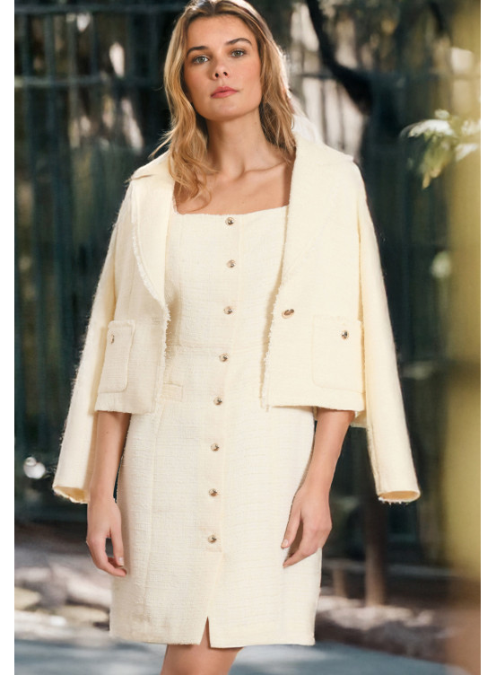 ROBE - PANAMA - ECRU - Antonelle