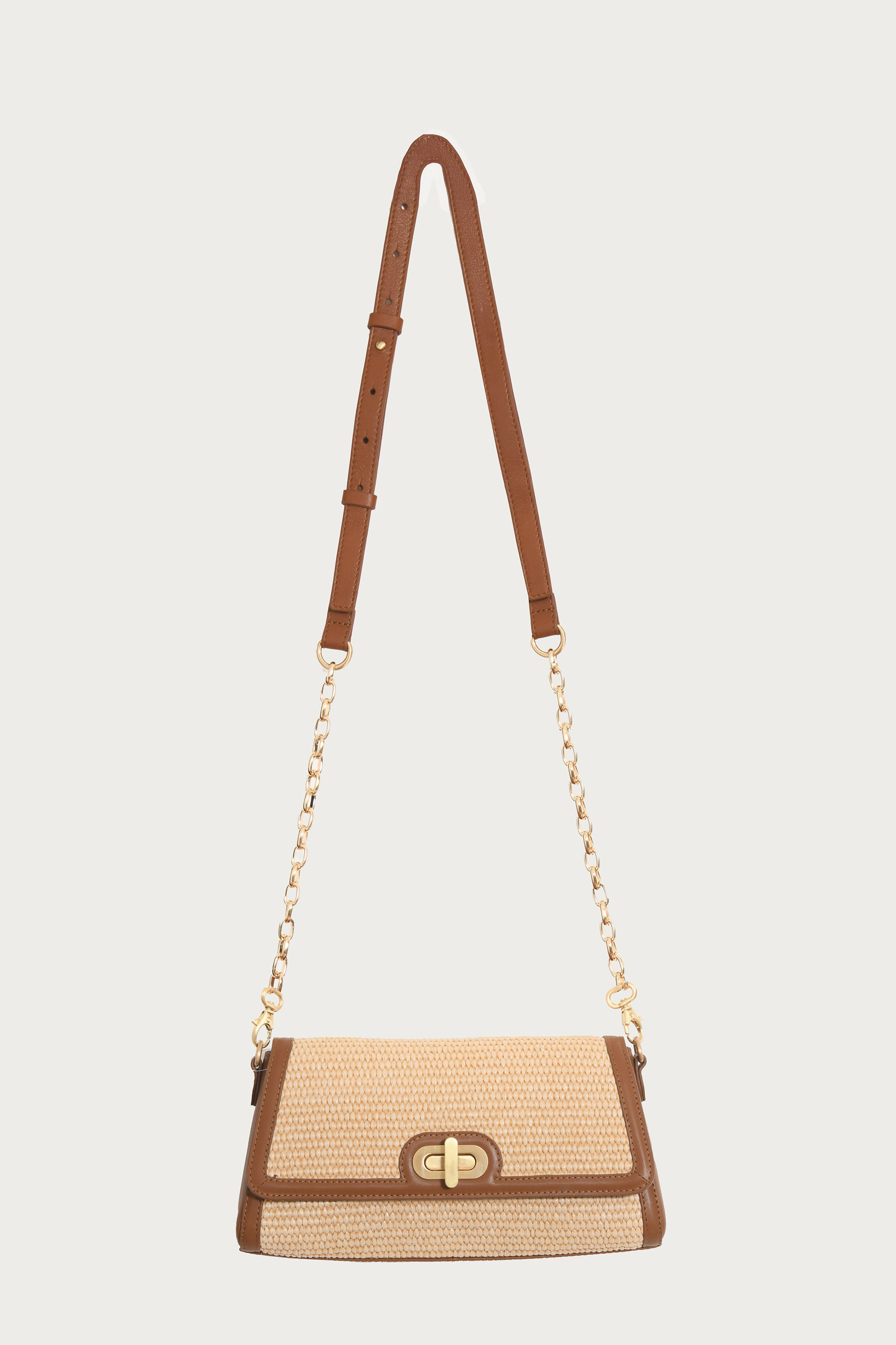 SAC - PAFFIA - CUIR ET PAILLE